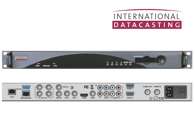 IDC HMR5001 DVB-S/S2 IRD - SD/HD SDI Out - Đầu thu vệ tinh chuyên dụng