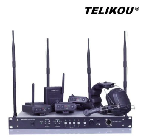 TELIKOU MDS-400 - 2.4G Four Channel Full-duplex Wireless Intercom